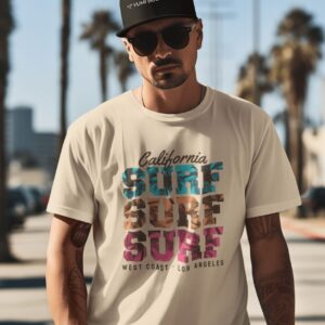 Playera California Surf