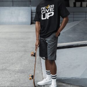 Playera Never Give UP