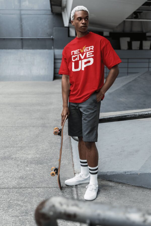 Playera Never Give UP - Imagen 2