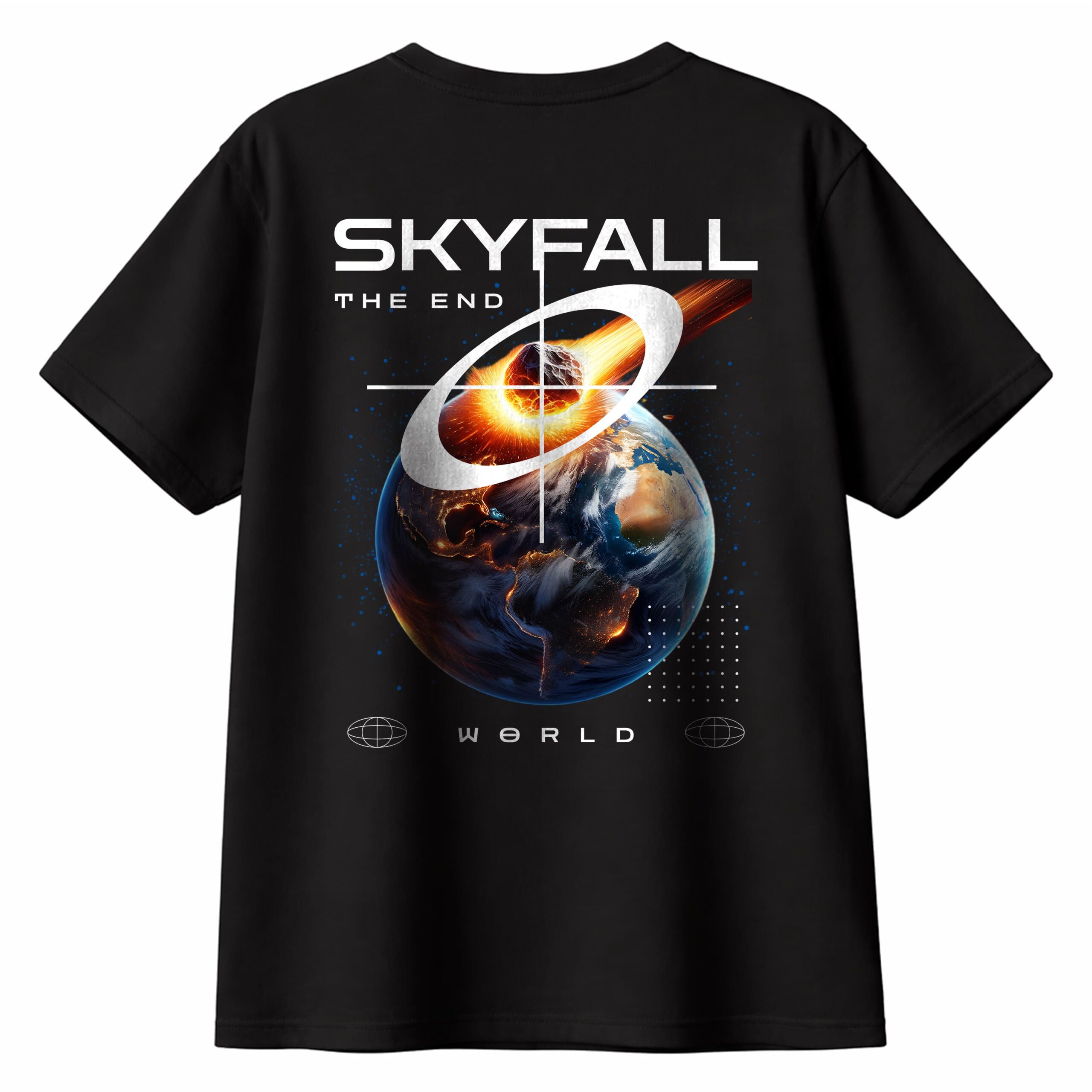 Playera Oversize Skyfall - Premium 250g