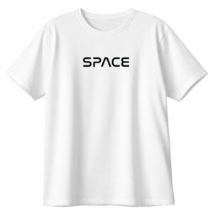 Playera Oversize Space - Premium Front Print