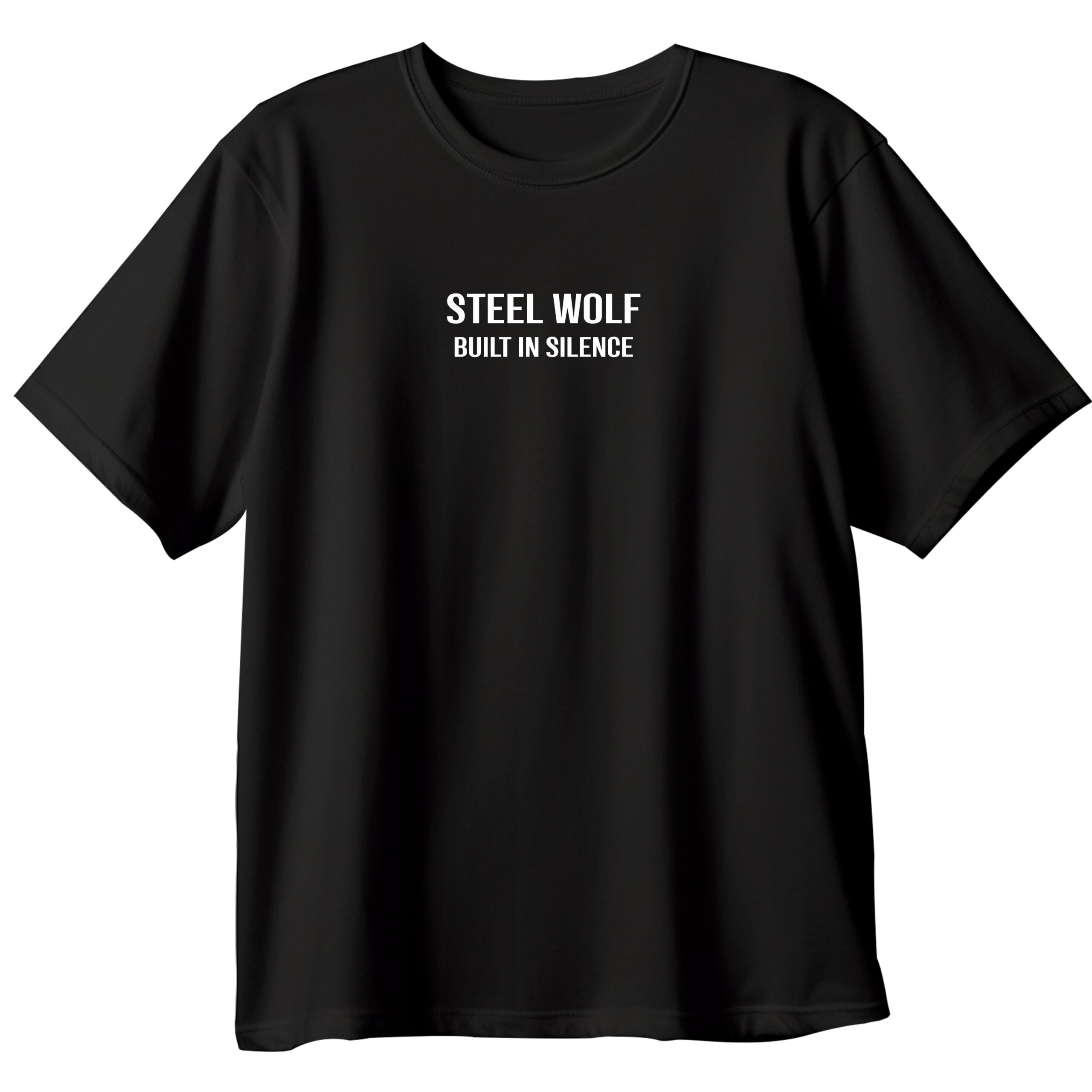 Playera Oversize SW Built In Silence- Premium 250g